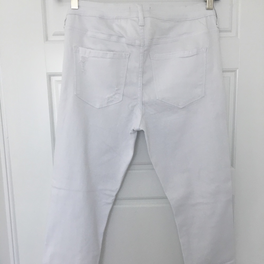 NWOT White Stretch Denim - Picture 7 of 7